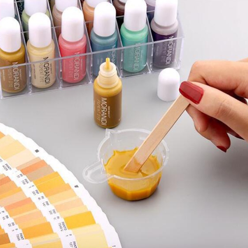 Khuôn Làm Xà Phòng / Nến / Nến Bằng Nhựa Epoxy Resin 24 Màu Tùy Chọn