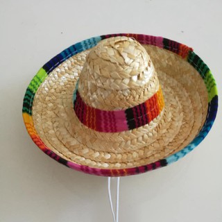 Nón Rơm Phong Cách Mexico Cho Thú Cưng