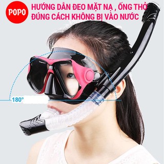 Kính Bơi Cận 6.0 Độ PoPo
