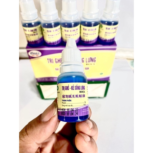 Biocil Ghẻ, ve, mò, mạt, rận, bọ-chét