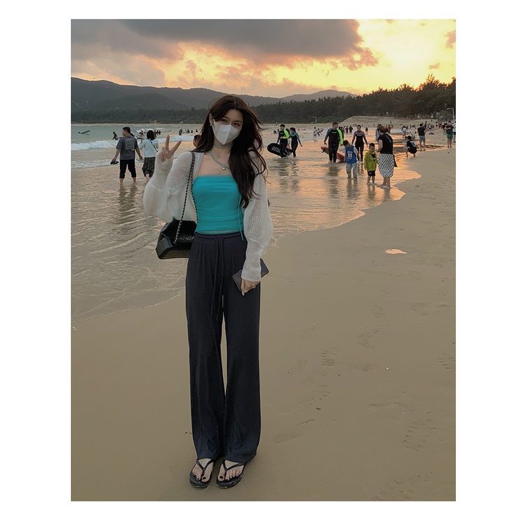 Cocory vn Áo Khoác Cardigan Dài Tay Chống Nắng Thời Trang Mùa Hè Cho Nữ