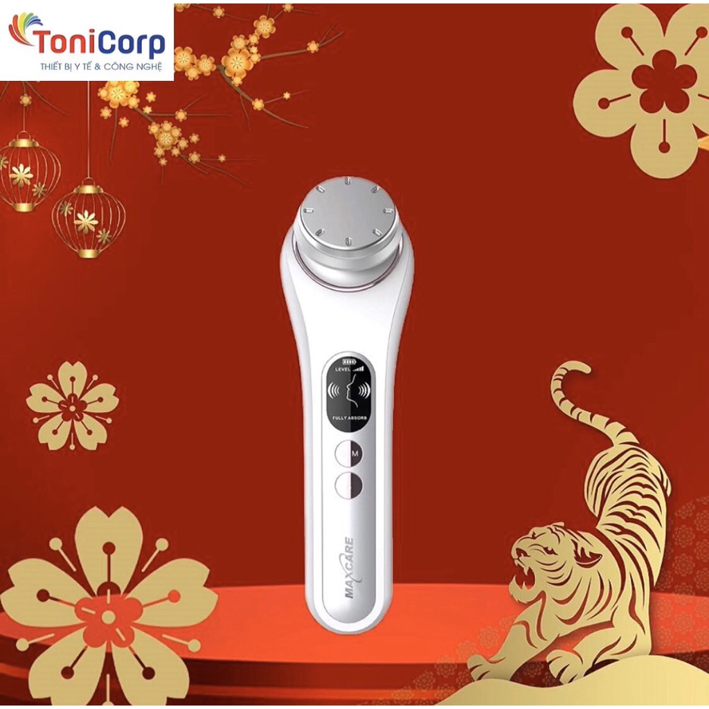 Máy đẩy tinh chất ION nóng lạnh Maxcare Max888PRO