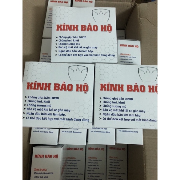 Kính bảo hộ chống giọt bắn ngăn khói bụi