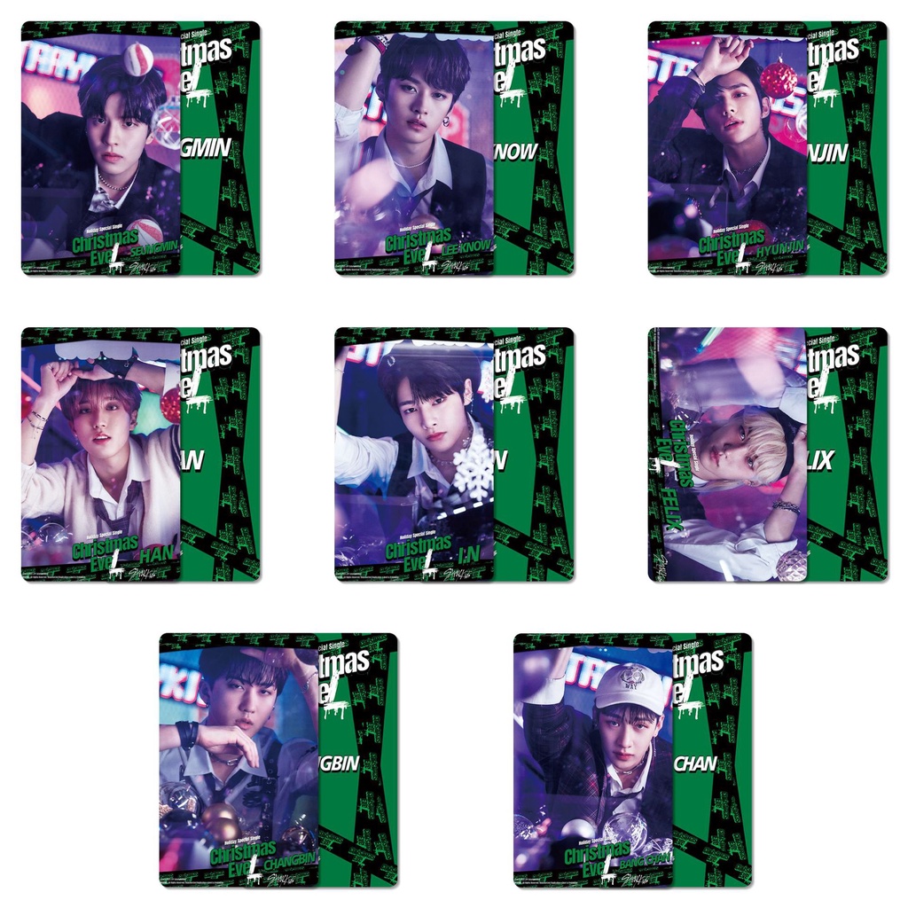 Stray Kids Album《Christmas EveL》Photocard StrayKidsCard 8pcs/set