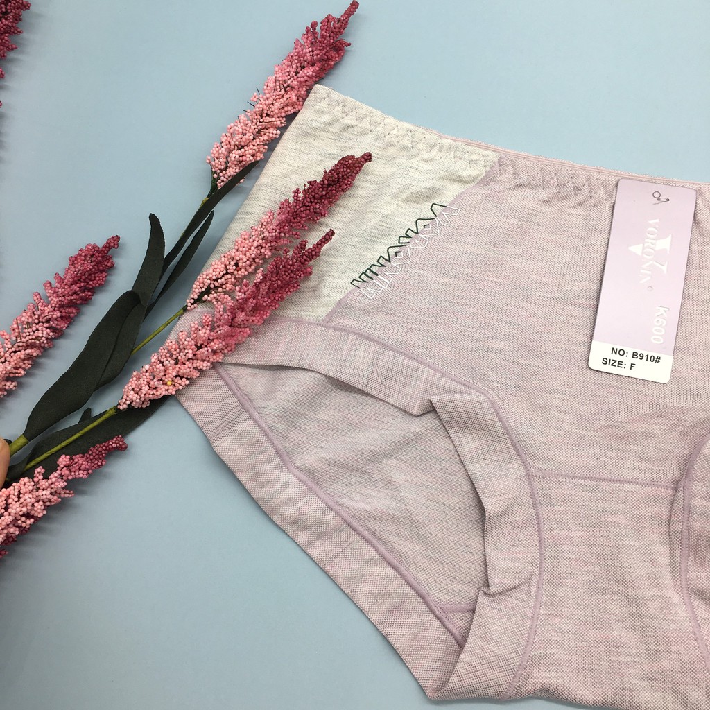 Quần chip cotton cho mông 90 - 93cm, quần sịp nữ cotton không gian eva KGE | BigBuy360 - bigbuy360.vn