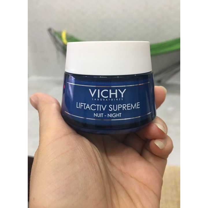 Kem Dưỡng Chống Nhăn & Làm Săn Chắc Da (Ban Đêm) VICHY LIFTACTIV SUPREME NUIT 50ML