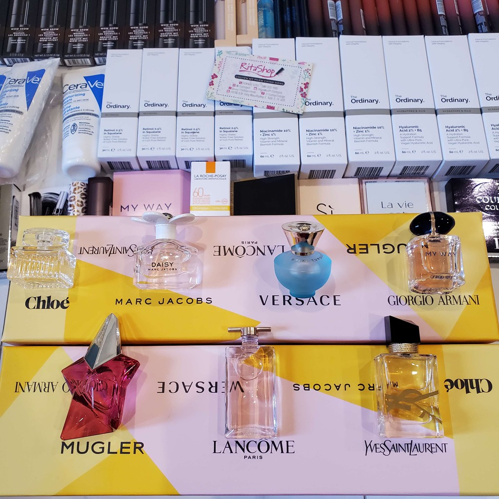 Nước hoa mini nữ cao cấp - dầu thơm perfume fragrance sample