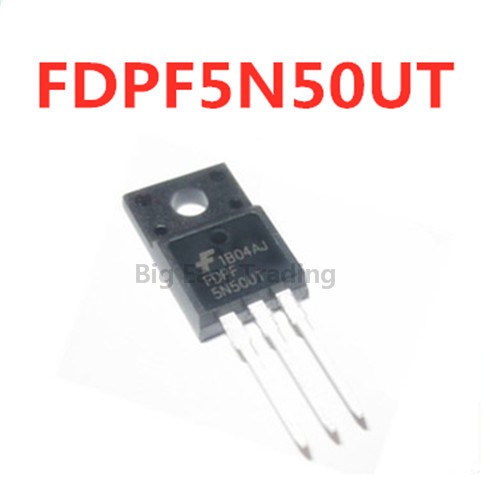 FDPF5N50 TO-220F 5 chiếc FDPF5N50UT TO-220 5N50 5N50UT 5A 500V, đảm bảo chất lượng pxa