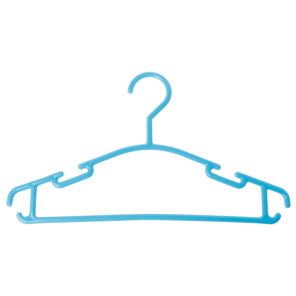 Móc nhựa phơi quần áo trẻ em chống trượt nhiều màu