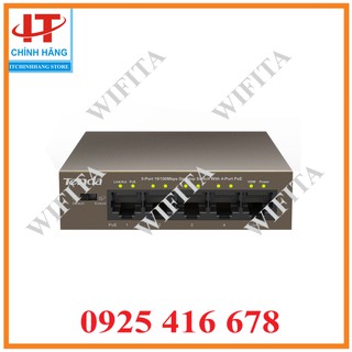 Switch PoE Tenda TEF1105P, Hàng chính hãng, bảo hành 36 tháng