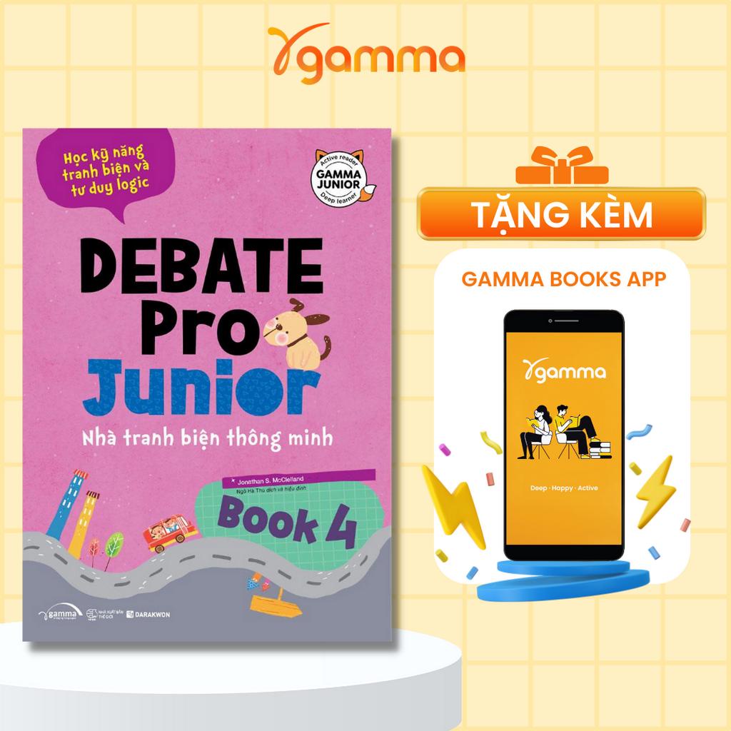 Sách - Combo Debate Pro Junior – Nhà Tranh Biện Thông Minh (Trọn bộ 4 cuốn)