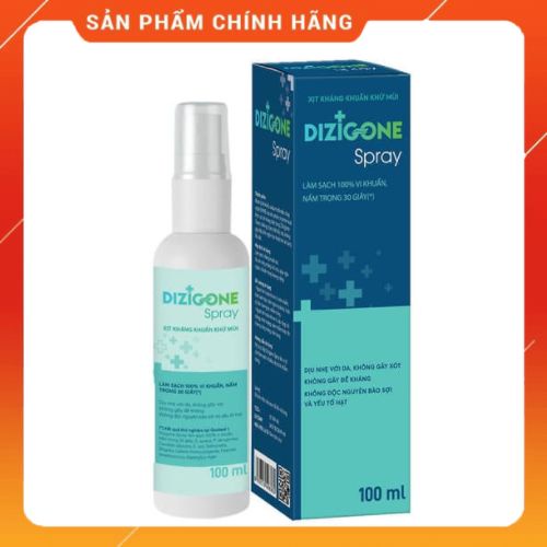 Dizigone Spray 100ml - Kháng khuẩn, tái tạo da non - Công nghệ mới