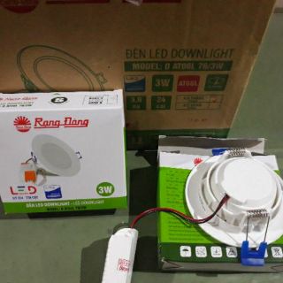 Đèn led âm trần Downlight DAT06 76/3w RĐ