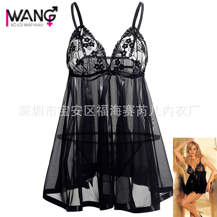 Váy ngủ bigsize sexy XL 2XL 3XL đầm ren 4XL 5XL 6XL gợi cảm | WebRaoVat - webraovat.net.vn