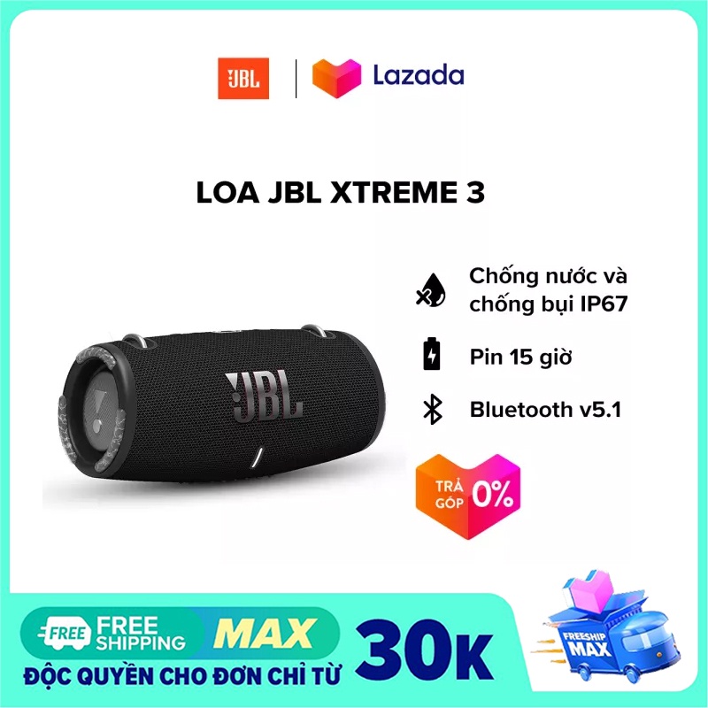 Giá Trị Đặc Biệt Mới Lên KệLoa Bluetooth JBL Xtreme 3  Loa Nghe Nhạc, Karaoke Công Suất Lớn  Loa Bass Mạnh, Treble Rời