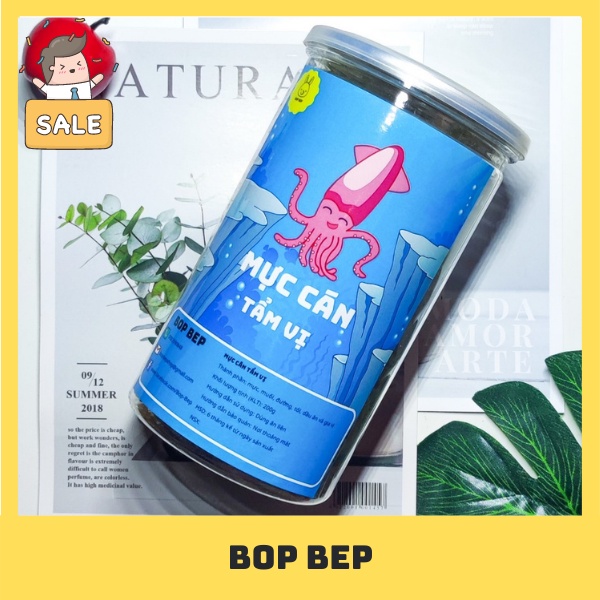 Mực cán tẩm gia vị 200g Bop Bep- đồ ăn vặt ngon, đồ ăn vặt Hà Nội | BigBuy360 - bigbuy360.vn