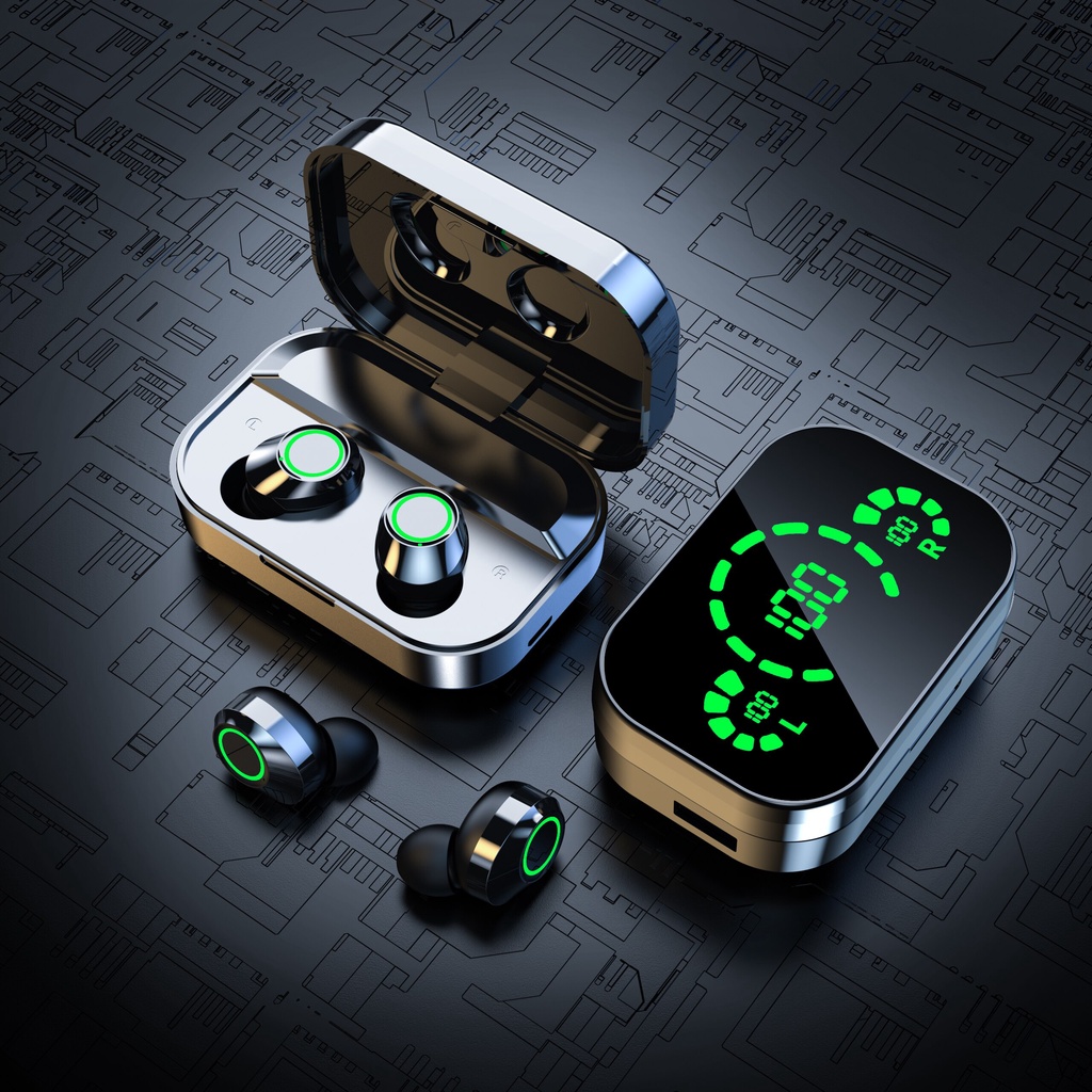 Tai Nghe Nhét Tai YD03 TWS Bluetooth 5.3 Không Dây Âm Thanh Stereo Hifi Chống Nước Có Micro
