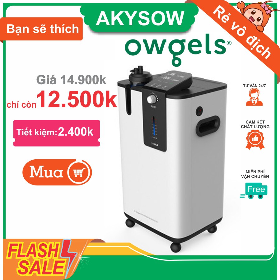 Owgels oz-501TW0 và PW0 _ máy tạo Oxy y tế _ oxy tinh khiết >93%  chuẩn Y tế