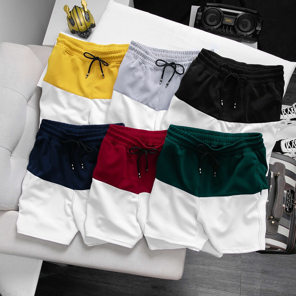 Quần Đùi Nam mặc nhà cotton dày dặn cao cấp, Quần Short Nam thể thao mặc nhà