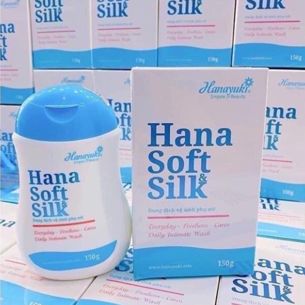 Dung Dịch Vệ Sinh Phụ Nữ Hanayuki Hana Soft Silk 150g