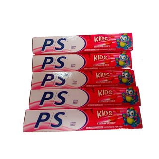 Combo 5 hộp Kem đánh răng cho bé PS Bé ngoan hương dâu 35g