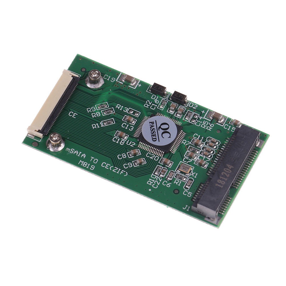 Mini Msata Pci-E 1.8 Inch Ssd To 40 Pin Zif Ce Cable Adapter Converter Card | BigBuy360 - bigbuy360.vn