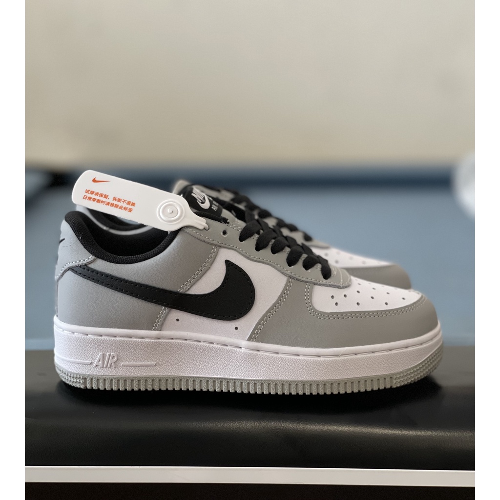 Giày_Nike Xám Móc Đen , Giày_Nike Air Force 1 Smoke Grey Cao Cấp Full Size Nam Nữ Hot Trend Full Box BILL