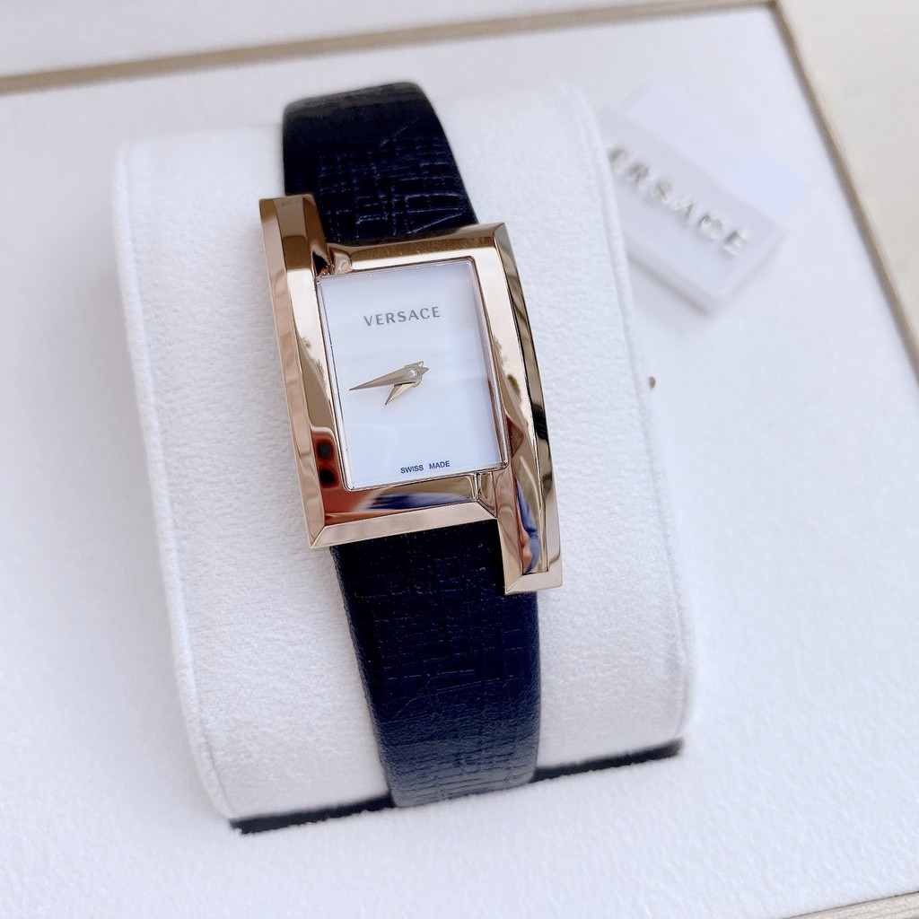 Đồng hồ nữ chính hãng Versace Greca Icon VELU00 - Máy Quartz pin Thụy Sĩ - Kính Sapphire - Dây da