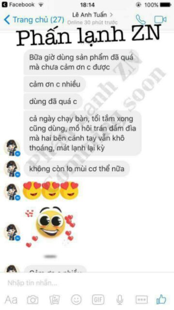 Phấn lạnh ZN khử mùi hôi cơ thể | BigBuy360 - bigbuy360.vn