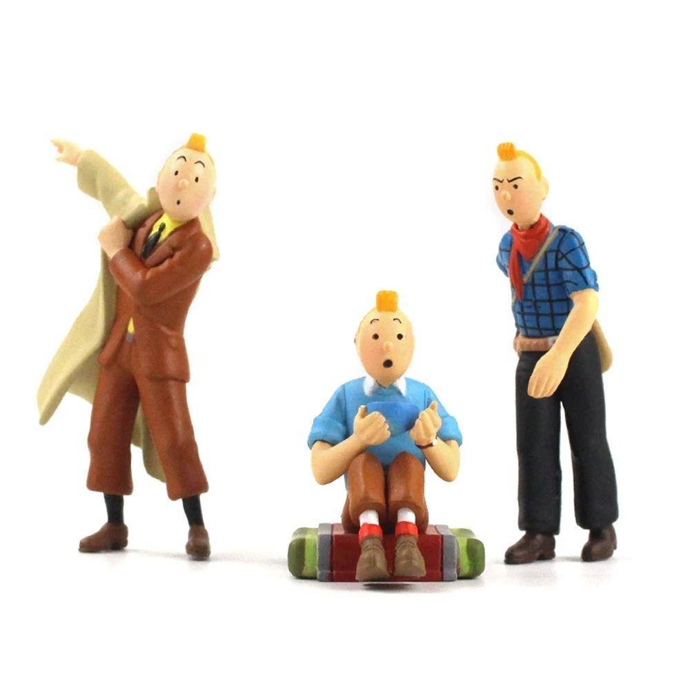 Mô Hình Nhân Vật Phim Hoạt Hình Tintin 6-9cm