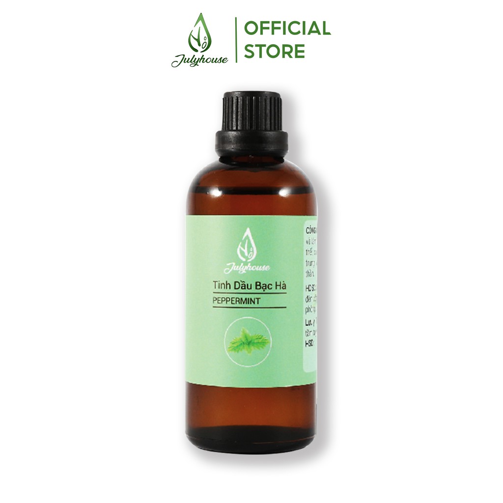 Tinh dầu Bạc Hà xông phòng, giúp tỉnh táo Julyhouse 100ml