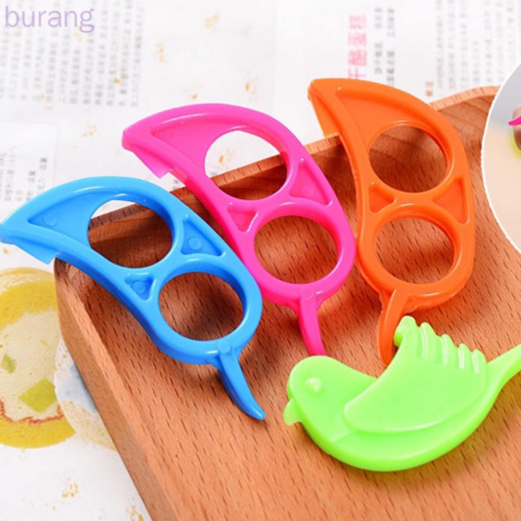 1/5 Dụng cụ gọt vỏ cam chanh xỏ ngón tay tiện lợi