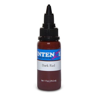 Mực xăm intenze tattoo ink dark red 30ml