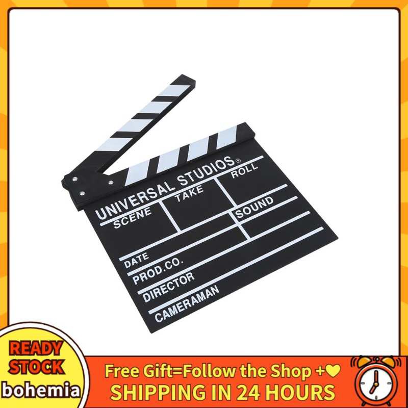 Bảng Clapper Board Trang Trí Phong Cách Bohemia