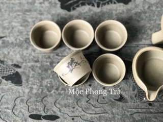 Bộ Ấm Chén Trà Cối Xay