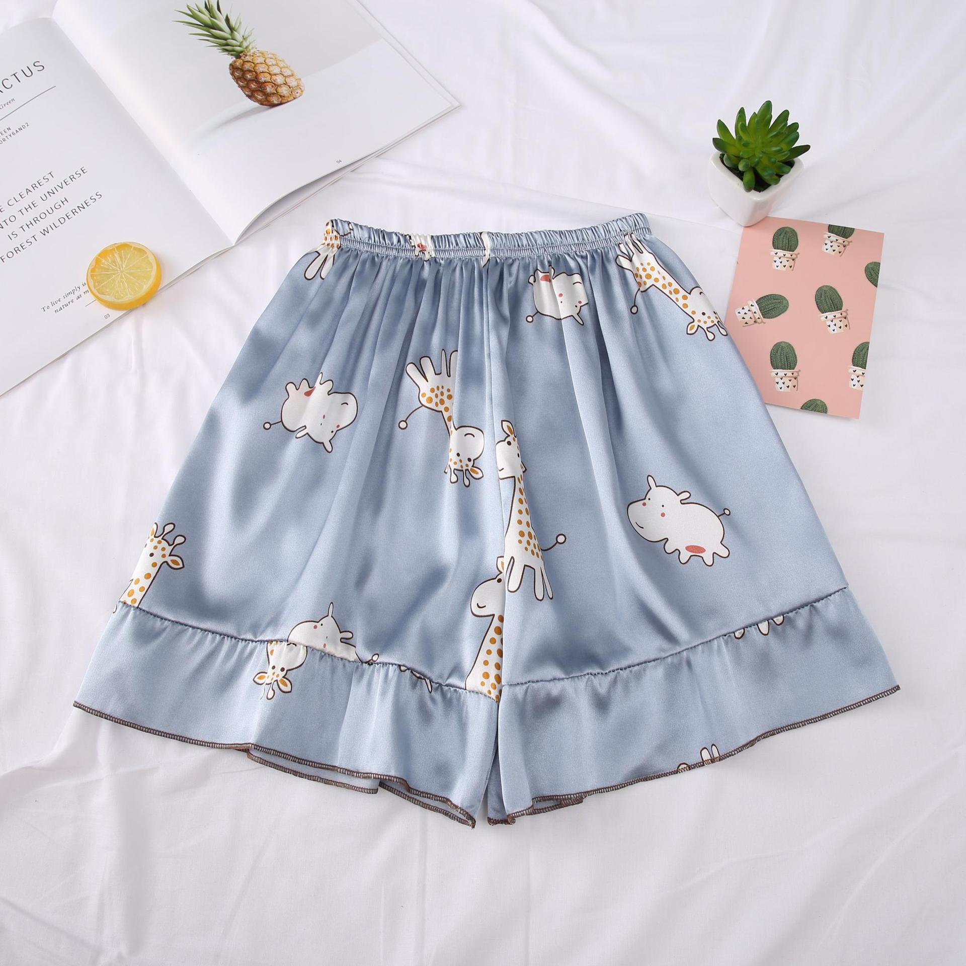 quần lót ren su bầu nữ cotton không viền big size Bộ Đồ Ngủ Vải Phi Bóng Cỡ Lớn Gợi Cảm Cho Nữ