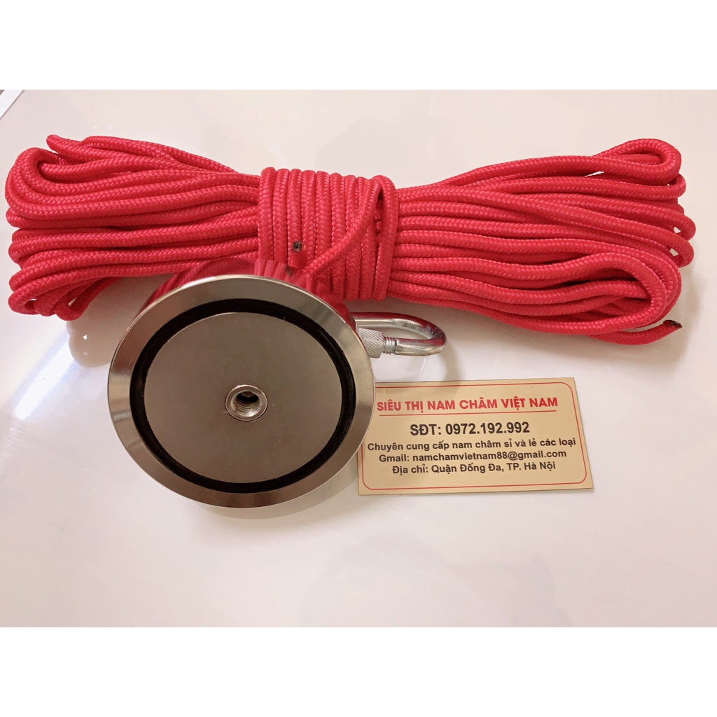 Nam châm cứu hộ kích thước D94x28MM, nam châm hút siêu mạnh lên đến 600kg