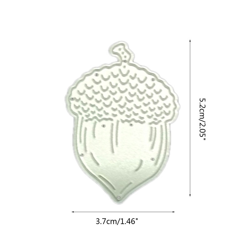 Khuôn Cắt Giấy Kim Loại Hình Quả Thông Ngộ Nghĩnh