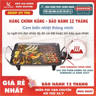 Bếp Nướng Điện Sunhouse [BẢO HÀNH 12 THÁNG] Nướng Nhanh, Tiết Kiệm Điện - HÀNG CHÍNH HÃNG SUNHOUSE SHD4067