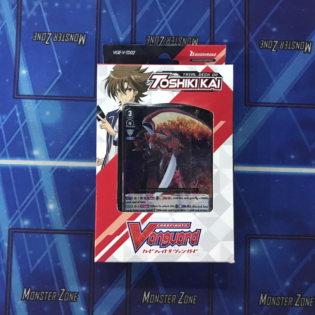 Hộp bài Trial Deck VGE-V-TD02 Toshiki Kai phiên bản tiếng Anh chính hãng Bushiroad