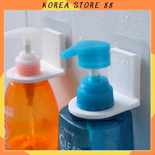 Móc treo dầu gội đầu , móc treo chai sữa tắm dán tường nhà tắm siêu chắc 88100 KOREA STORE88