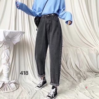 Quần Baggy TAMI JEAN lưng cao