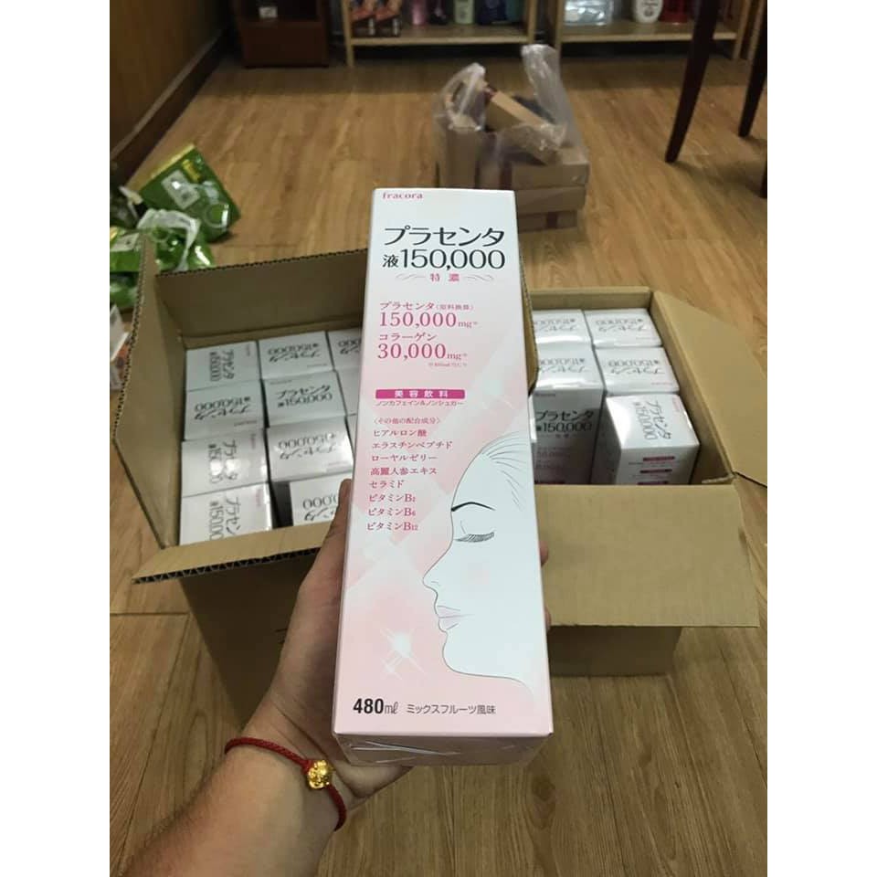 Nước Uống Nhau Thai Cừu FRACORA PLACENTA Nhật Bản - ĐẸP DA, CHỐNG LÃO HÓA - Camcamstore