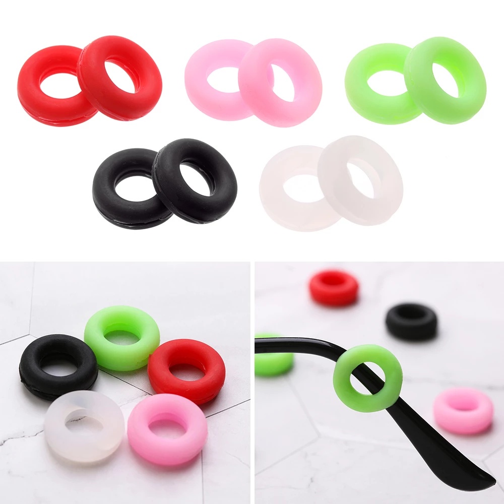 Bộ 10 Cặp Móc Silicone Đeo Gọng Kính Chống Trượt Thoải Mái