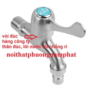 Vòi Hồ Vòi Máy Giặt Xả Nước Hành Lang 100% inox 304 F8011 HÀNG LOẠI 1 BAO XÀI HÀNG ĐỔI MỚI 1 NĂM
