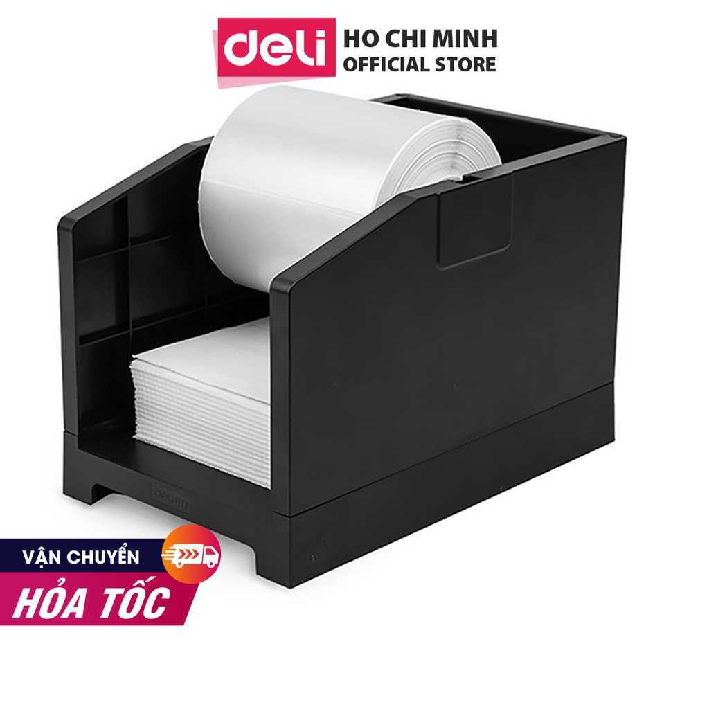 Hộp đựng đơn cho máy in DL-770D- Deli màu đen - 1 hộp - 15208