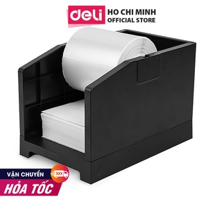 [LIFEMC02BPABAU -10% đơn 250K] Hộp đựng đơn cho máy in DL-770D- Deli màu đen - 1 hộp - 15208