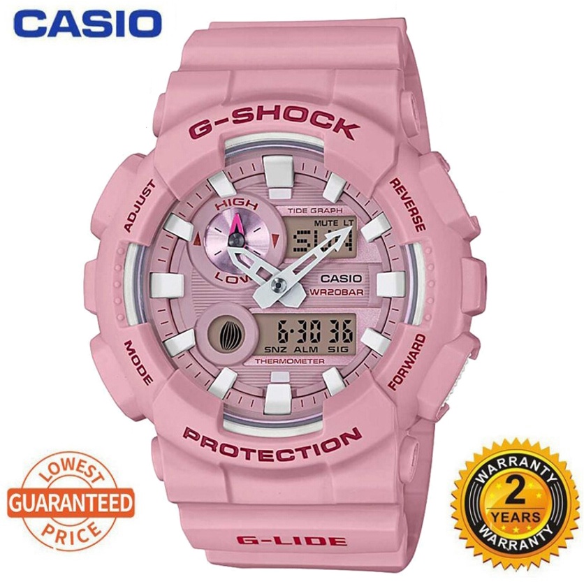 EZ1v  G-Shock baby GAX-100 digital sport sports women ladies watch GAX-100CSA-4A female wristwatch women2022