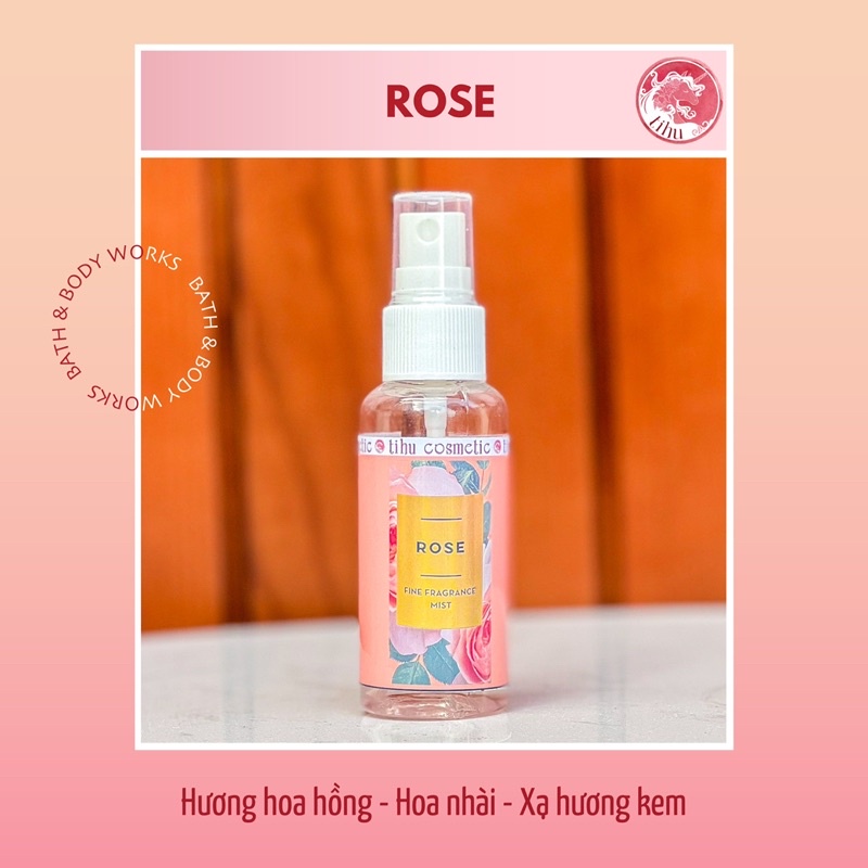 Xịt thơm nước hoa khử mùi body mist cỡ nhỏ 10ml Bath &amp; Body Works