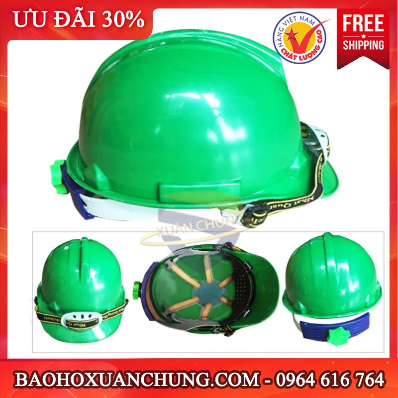 Mũ bảo hộ lao động núm vặn, Mũ kỹ sư công trình không lót xốp